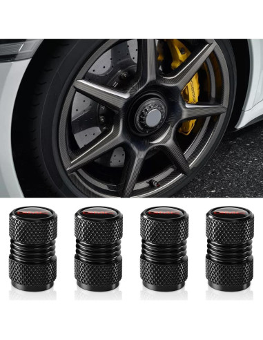 Tapas de Válvula de Neumático Xiconbao Metal 4 Pcs Universal