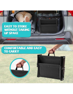 Escalera Plegable para Perros Zendova - 5 Escalones Antideslizantes 2