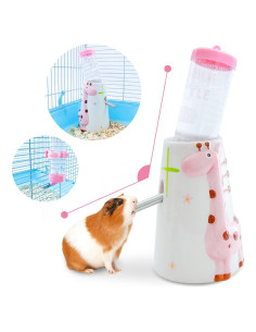 Botella de Agua Sin Goteo OVERTANG 125ml para Cobayas y Roedores