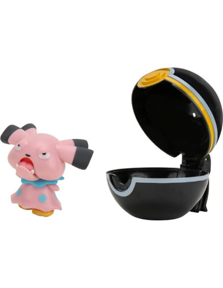 Figura de Juguete Snubbull 5 cm Pokémon Clip N Go - Jazwares Figura de Juguete Snubbull 5 cm Pokémon Clip N Go - Jazwares