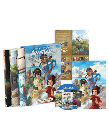 Avatar: The Last Airbender--Team Avatar Treasury Boxed Set (Graphic Novels)