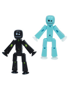 StikBot Paquete Doble Zing - Figuras de Acción Stop Motion
