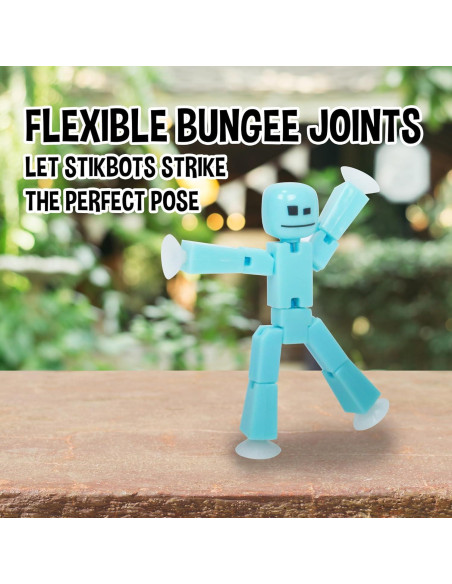 StikBot Paquete Doble Zing - Figuras de Acción Stop Motion