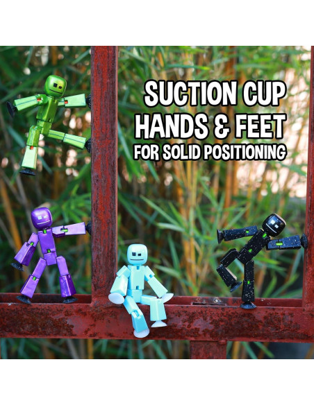StikBot Paquete Doble Zing - Figuras de Acción Stop Motion