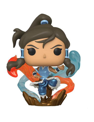 Figura de Vinilo POP! Funko La Leyenda de Korra - Korra Brilla en la Oscuridad