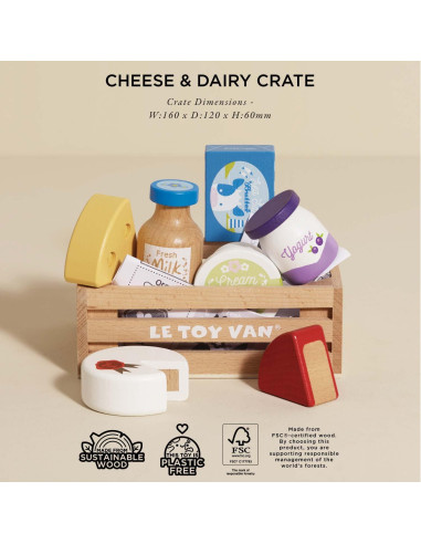 Mercado de Madera Le Toy Van Honeybake TV185 16x12cm