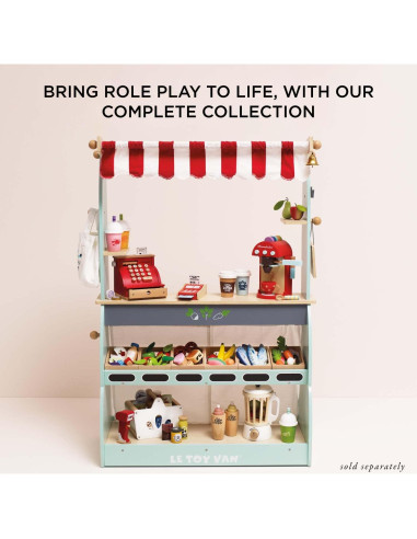 Mercado de Madera Le Toy Van Honeybake TV185 16x12cm