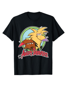 Camiseta Angry Beavers Nickelodeon Hombre Clásica