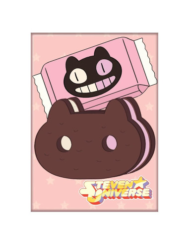 Imán de Refrigerador Ata-Boy Gato de Galleta Steven Universe 6.35x8.89cm