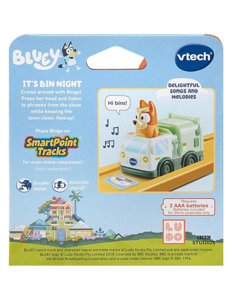 Camión de Basura VTech Bluey Bingo - Juguete Interactivo