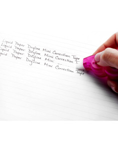 Cinta Correctora Liquid Paper Mini Paper Mate, 5 Colores 2