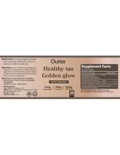 Ourea Cápsulas Superbronceadoras 30 Unidades - Brillo Natural 2