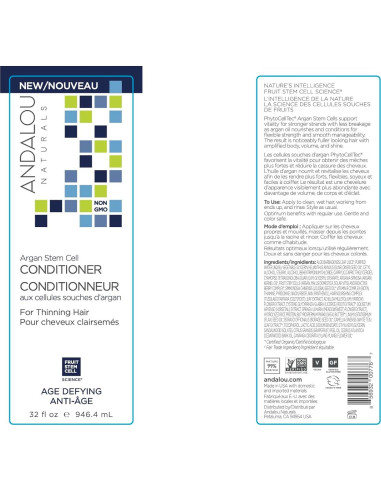 Acondicionador Antienvejecimiento Argán Andalou Naturals 907 g