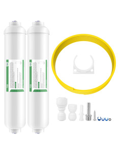 Kit de Filtro de Agua Inline Membrane Solutions T33 - 2 Unidades