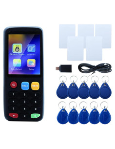 Lector y Escritor RFID Tqsbeyah X7 con Pantalla TFT 2.8"