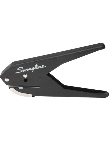 Perforadora de Papel Swingline 1 Agujero Negra 20 Hojas