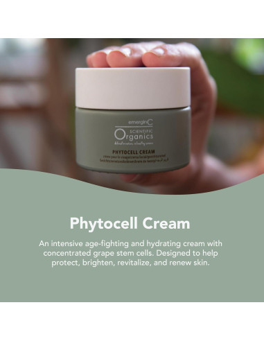 Crema Anti-Envejecimiento emerginC 50 ml - Células Madre de Plantas