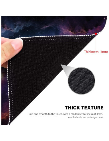 Alfombrilla de Ratón Eiszuso Galáctica Nebulosa 25.9x21.1cm