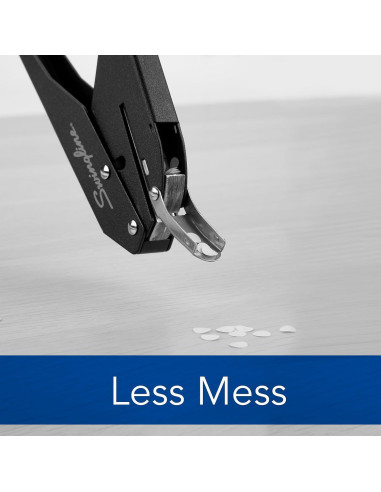 Perforadora de Papel Swingline 1 Agujero Negra 20 Hojas