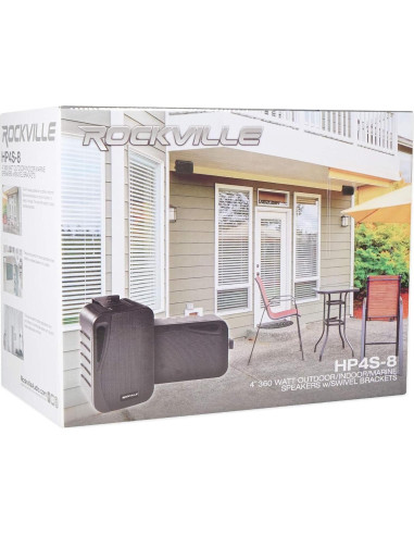 Rockville BluTube Amplificador de Válvulas 70W + 2 Altavoces 4"