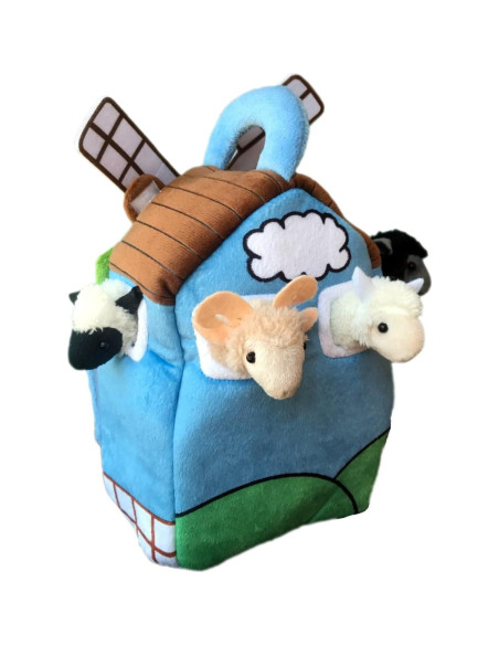 Molino de Viento Oveja Granja Juguete de Peluche Adore 30 cm