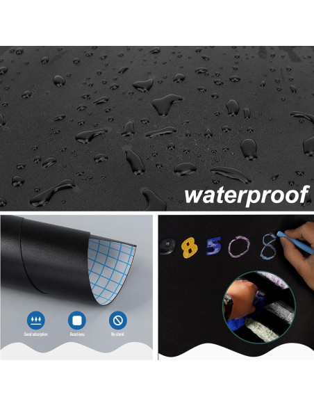 12 Círculos Borrables Negros FANOST 30 cm para Paredes 12 Círculos Borrables Negros FANOST 30 cm para Paredes