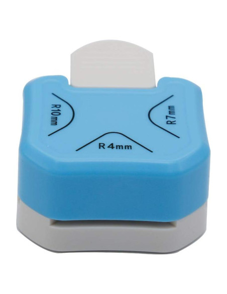 Esquinador de Papel 3 en 1 QIQQIKIN - Cortador de Esquinas 4mm, 7mm, 10mm Esquinador de Papel 3 en 1 QIQQIKIN - Cortador de Esquinas 4mm, 7mm, 10mm