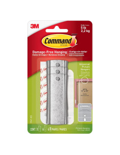 Colgador de Imágenes Command 2.27 kg - 3 Colgadores y Tiras