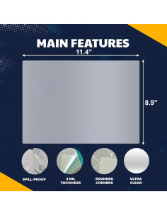 Fundas de Laminado Térmico Office Werks 100 Unidades Carta 3 Mil 2