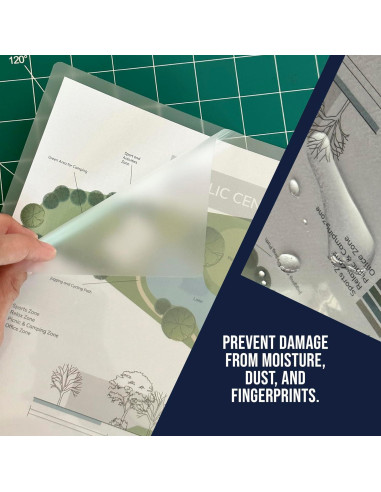 Fundas de Laminado Térmico Office Werks 100 Unidades Carta 3 Mil