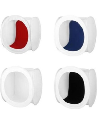 Estudio Fotográfico 60cm CAAG con Fondos y Bolsa de Transporte