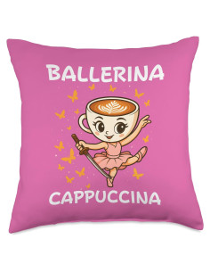 Cojín de Lanzadora Cappuccino Meme Samurai Niña 45x45 cm