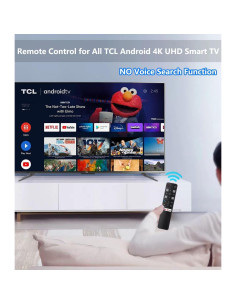 Control Remoto Universal TCL RC802V FNR1 para Android 4K UHD TV 2