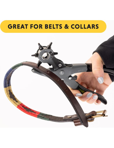 Perforadora de Agujeros de Cuero Herramientas Generales - 6 Tamaños