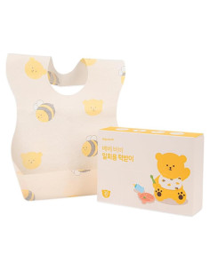 Baberos Desechables AGUARD para Bebés - Higiénicos y Ajustables