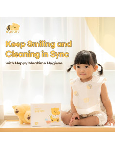 Baberos Desechables AGUARD para Bebés - Higiénicos y Ajustables 2