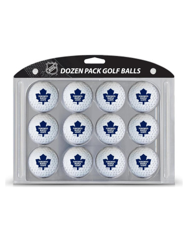 Pelotas de Golf Team Golf NHL Toronto Maple Leafs - Paquete de 12