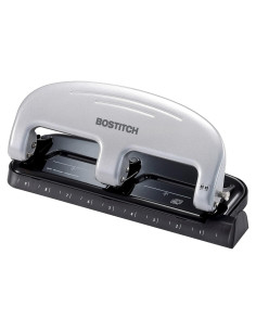 Perforadora Bostitch EZ Squeeze 3 agujeros 20 hojas metal
