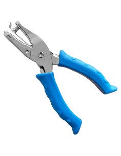 Perforadora de Un Solo Orificio MECHEER Azul 0.64 cm Manualidades