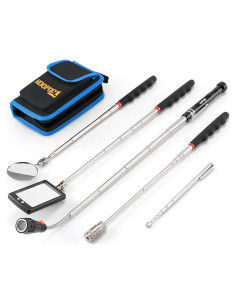 Juego de Herramientas Telescópicas KOOPOOL con Linterna LED
