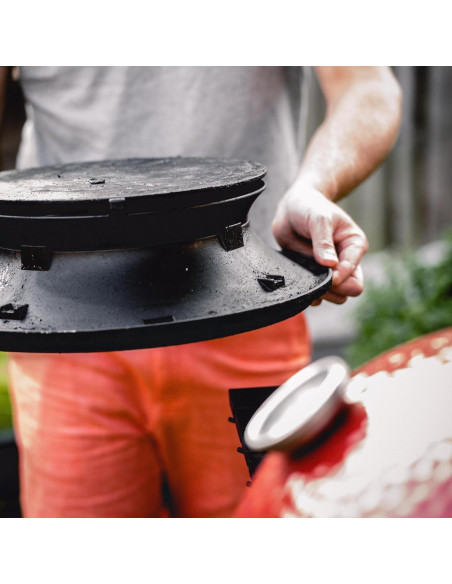 Cámara de Humo Hiperbólica Kamado Joe Big Joe 24" Negro