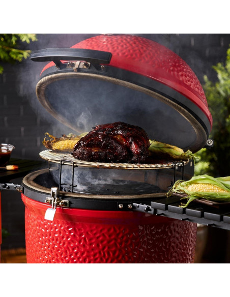 Cámara de Humo Hiperbólica Kamado Joe Big Joe 24" Negro