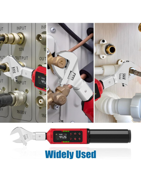 Llave de Torque Digital ANPUDS 0.9-60 Nm Ajustable 3/8"