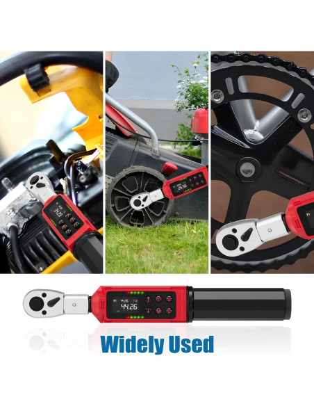 Llave de Torque Digital ANPUDS 0.9-60 Nm Ajustable 3/8"