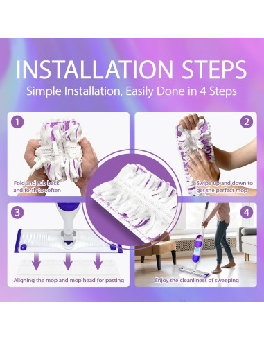 10 Repuestos Desechables para Mopa Kookkit Multi-Superficie