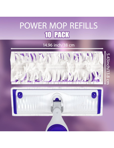 10 Repuestos Desechables para Mopa Kookkit Multi-Superficie