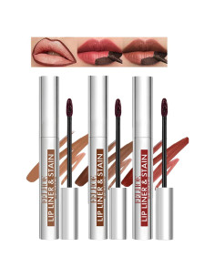 Juego de 3 Lápices de Labios Peel Off Baorder 28g