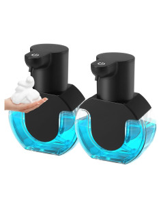Paquete de 2 dispensadores automáticos de jabón VZZNN 420ml
