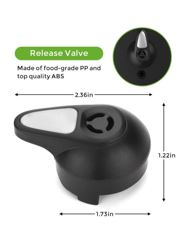 Válvula de Liberación de Vapor Instant Pot LUX Mini 3-6 Qt