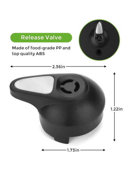 Válvula de Liberación de Vapor Instant Pot LUX Mini 3-6 Qt Válvula de Liberación de Vapor Instant Pot LUX Mini 3-6 Qt